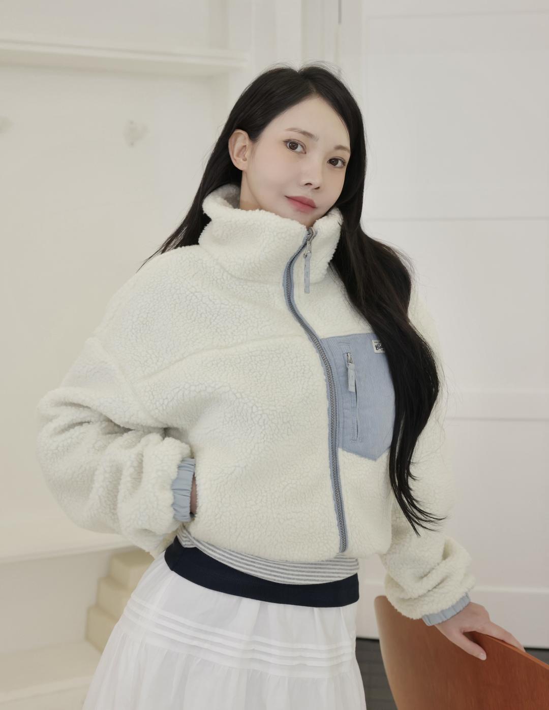 후아유 [앨리스펑크 PICK / Cali] 리버서블 덤블 점퍼 (F) / WHJJF4T15F