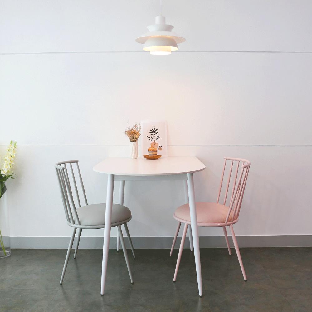 [희망일배송] 세라믹테이블 2인테이블 반타원형식탁 반타원 타원형 반원 4인테이블