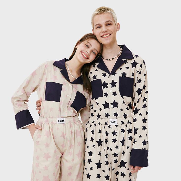 (커플) 아스트랄 파자마 세트