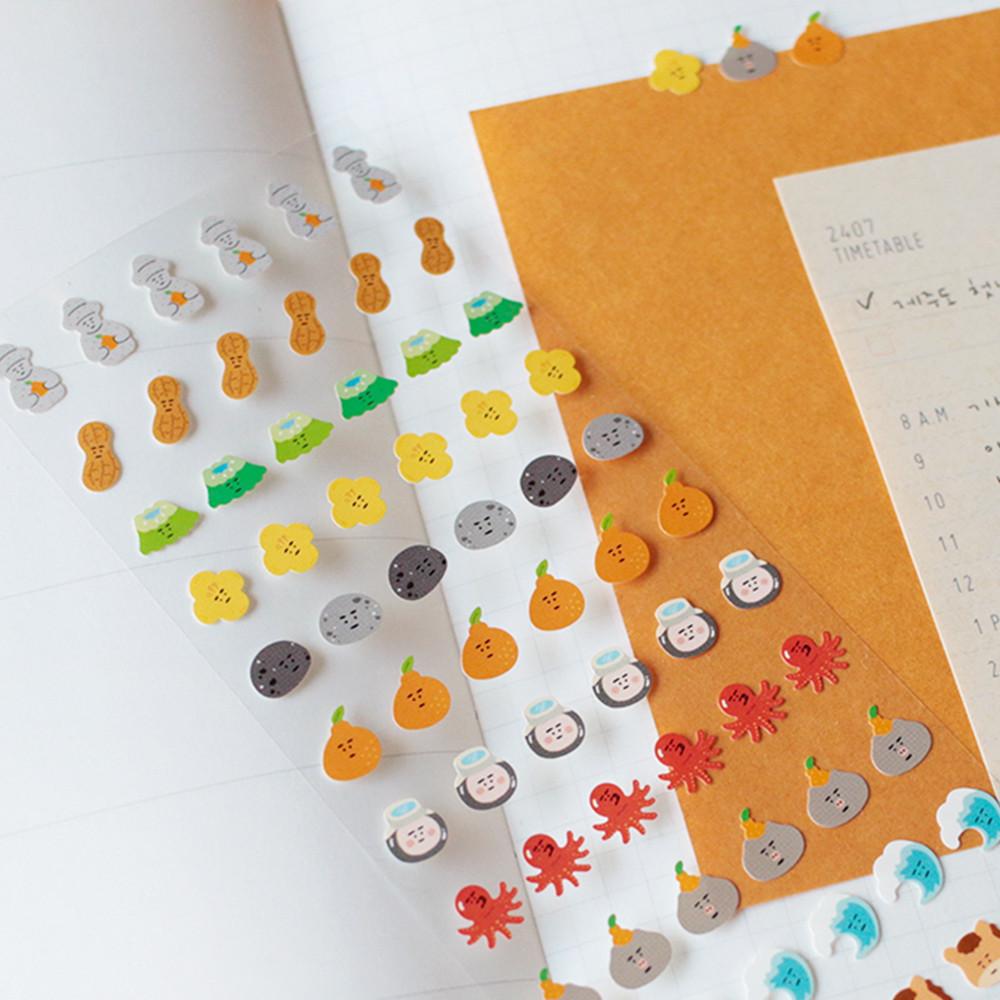 백반 스티커 - 미니제주 BB257