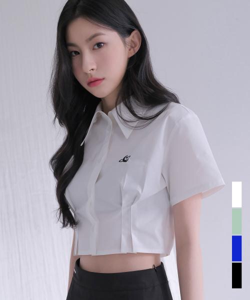 어반드레스(AVANDRESS)  Ailey crop shortsleeve shirt - 4COL - 사이즈 & 후기 | 무신사