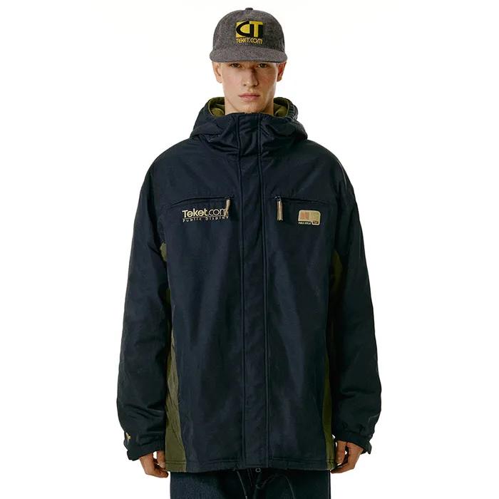 Public Display Bench Jacket Navy
