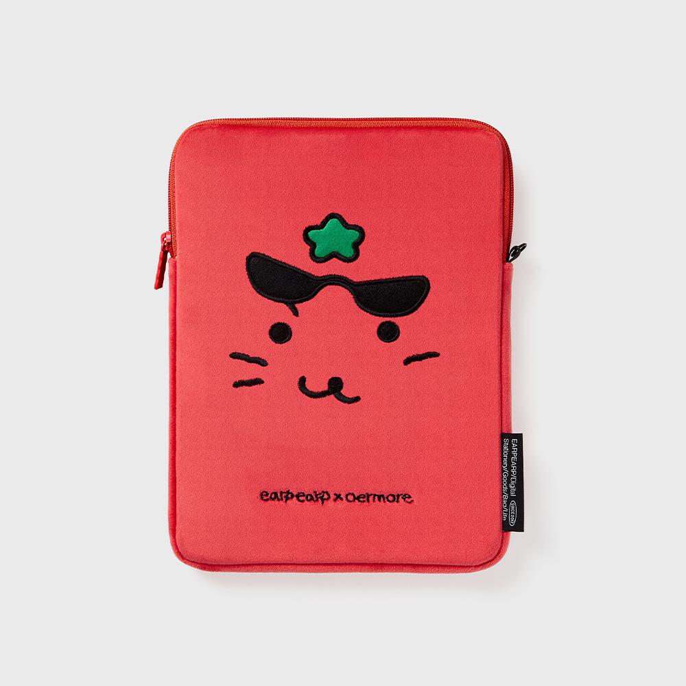 [어프어프X오얼모얼]멋쟁이 토마토 치치 레드(아이패드 파우치)