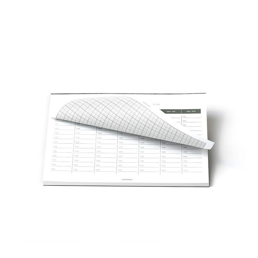 A5 MILLIMETER WEEKLY PLANNER
