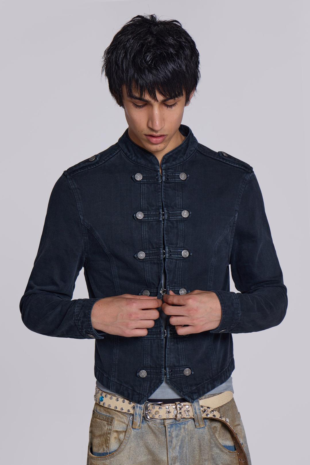 Washed Black Rebel Jacket - XS / Black