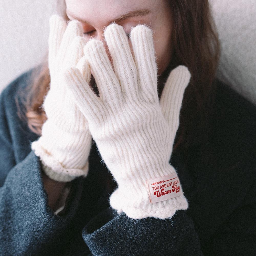 Warm Hug Touch Gloves_5 Colors(선물포장)