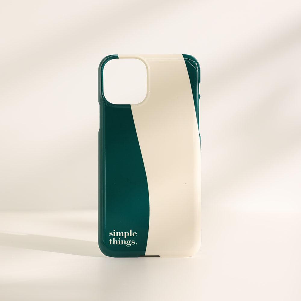 ［hard case］green brush