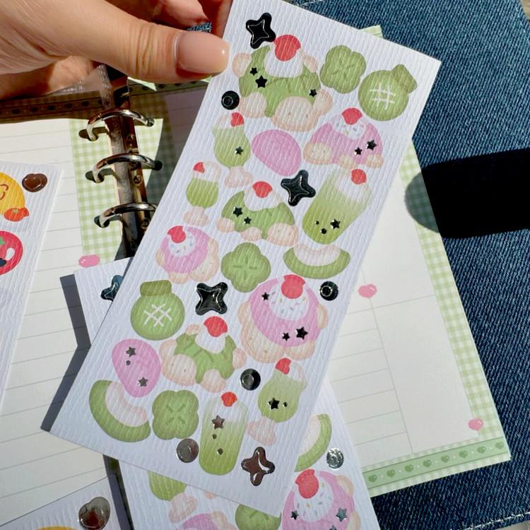 메론빵 화지 스티커_ko