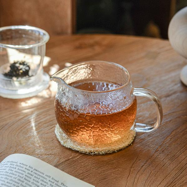 [간편차도구] 바다조각 내열유리 차우림도구 (380ml)