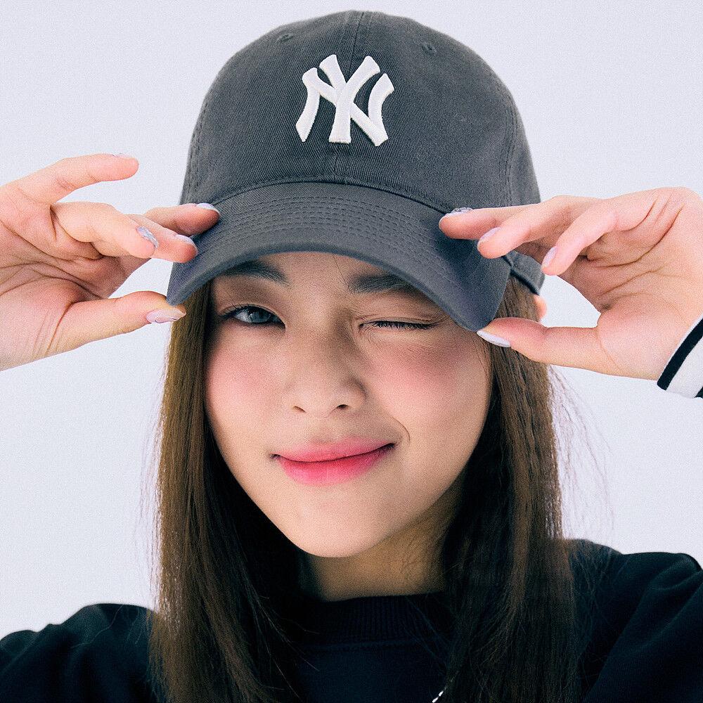 N-COVER 언스트럭쳐 볼캡 NY (Charcoal Grey)