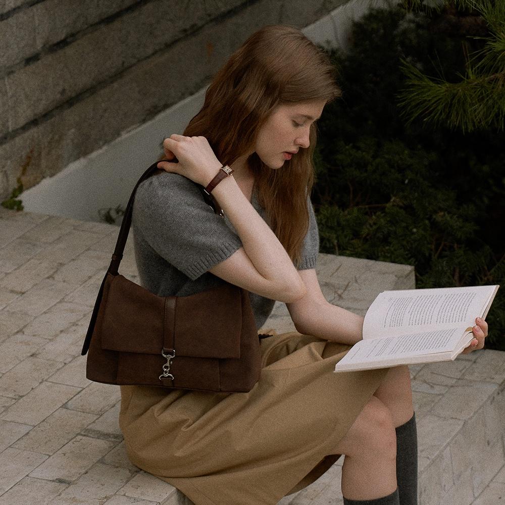 클로이 스웨이드백 Chloe Suede bag- 코코아