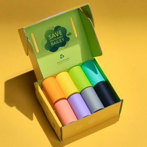 베일리 강아지 생분해 배변봉투 똥츄 에코 풉백, 120매, 1박스 - 배변용품 | 쿠팡