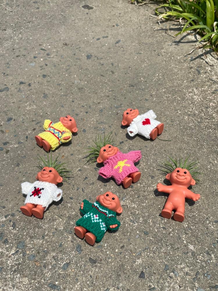 트롤이 키우기 _ knit (옷입은 친구들)