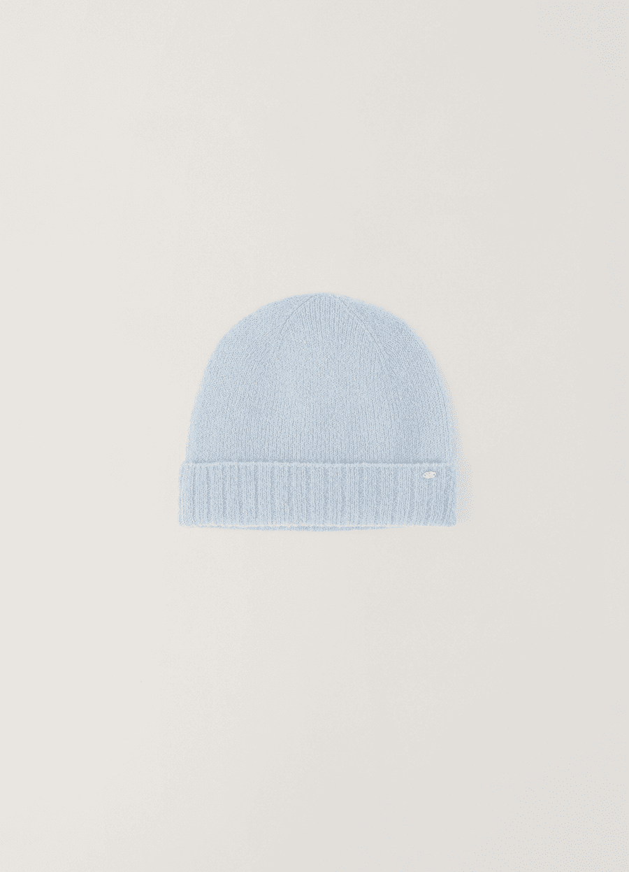 Moab wholegarment knit hat (Sky blue)