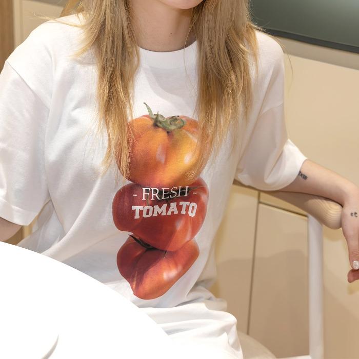 잘 챙겨 먹어 생각 반팔티셔츠