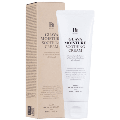 [벤튼] 구아바 수분 수딩 진정 크림, 80ml, 1개 - 로션 | 쿠팡