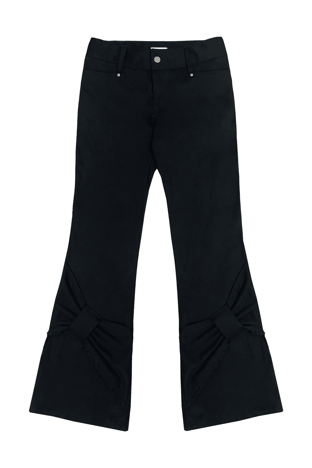 [09.24 순차출고] BOW BOOTCUT PANTS (BLACK)