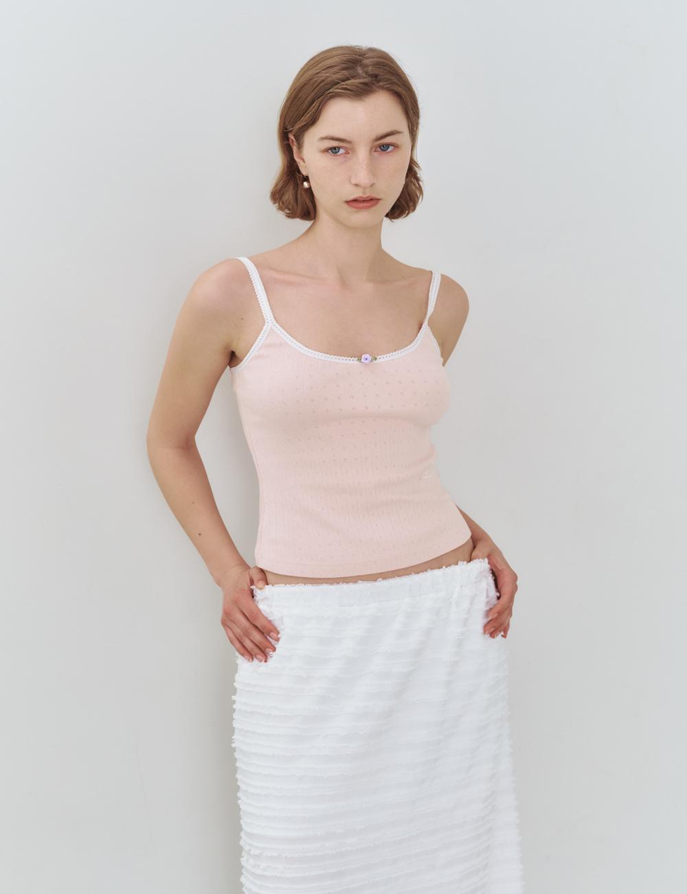 Dream Lace Cami Top_Baby Pink