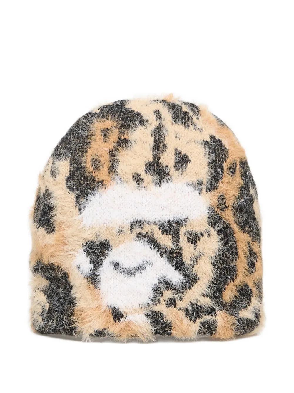 A BATHING APE® 와일드 레오파드 패턴 비니 | 뉴트럴 | FARFETCH KR