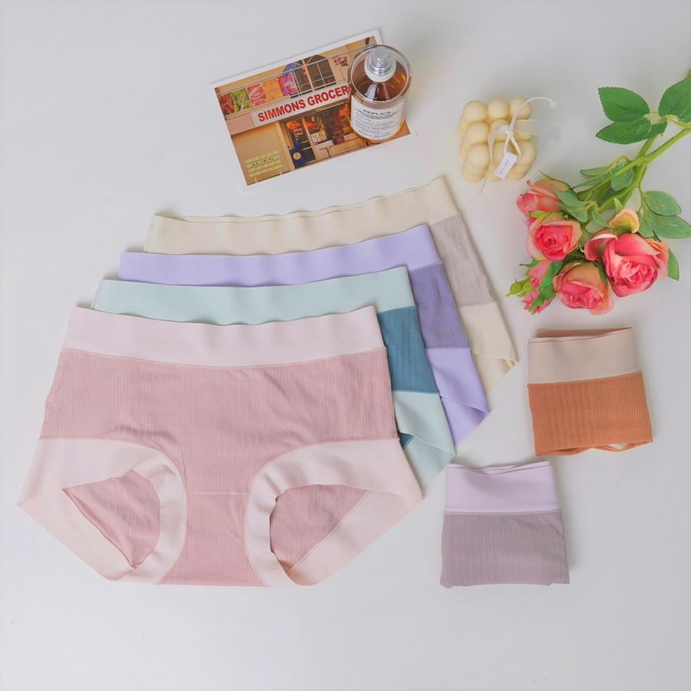 90~110 빅사이즈 인견팬티 요일팬티 편한팬티 세미사각 고탄력 투톤 골지 팬티