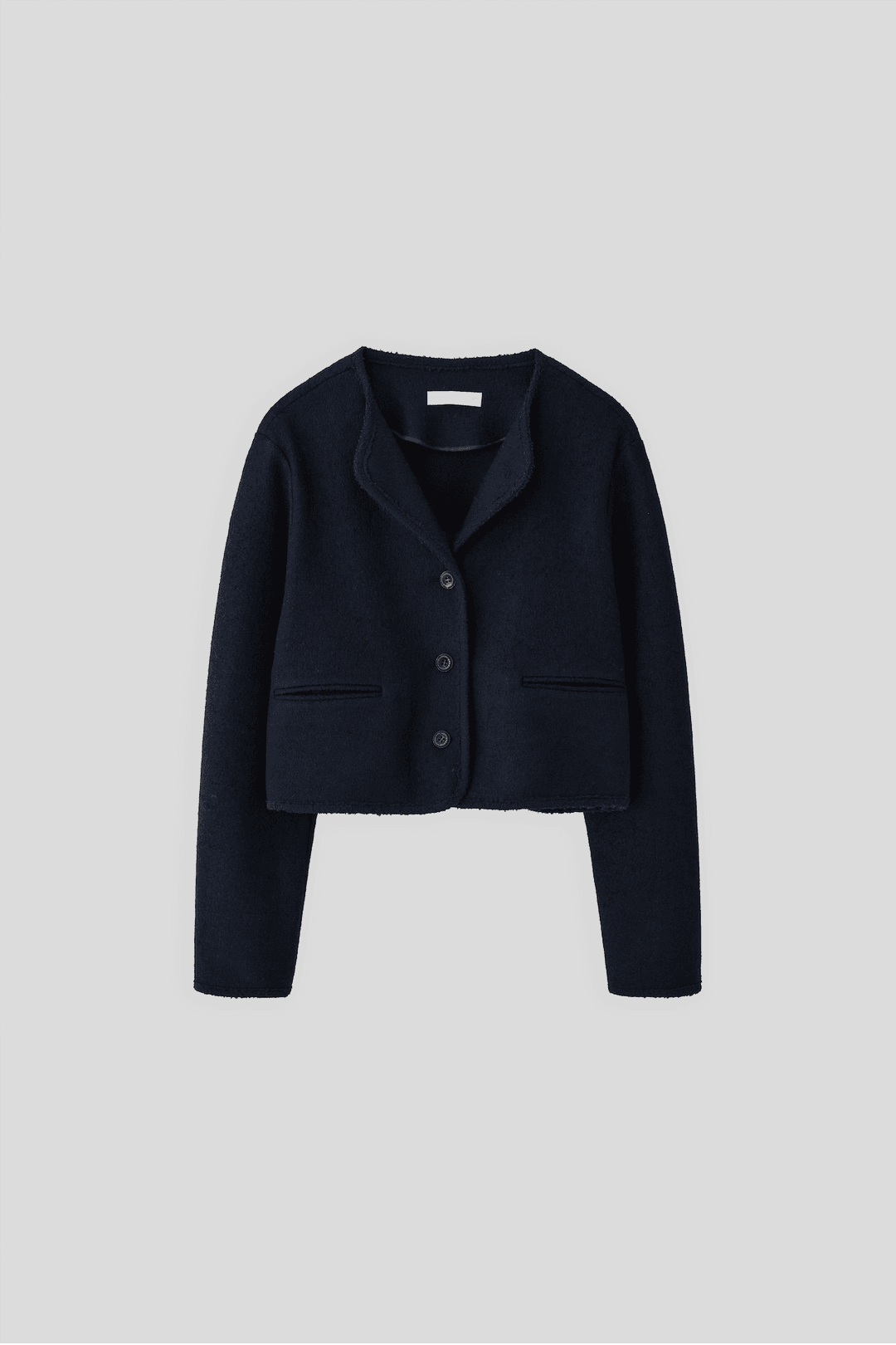 T/T Kit fuffy jacket (navy)