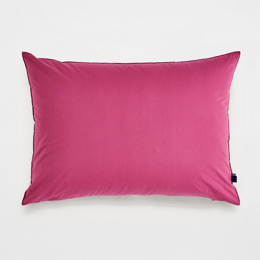 PK 라즈베리 핑크 솔리드 베개커버 (코튼)