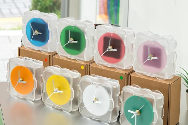New Color ! 아크릴 무소음 탁상시계 8가지 색상