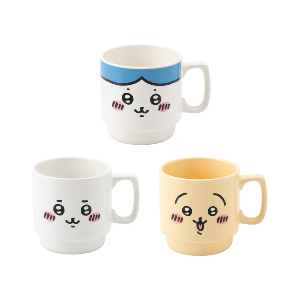 (일본구매대행) 치이카와 도자기 머그컵 하치와레 우사기 머그잔