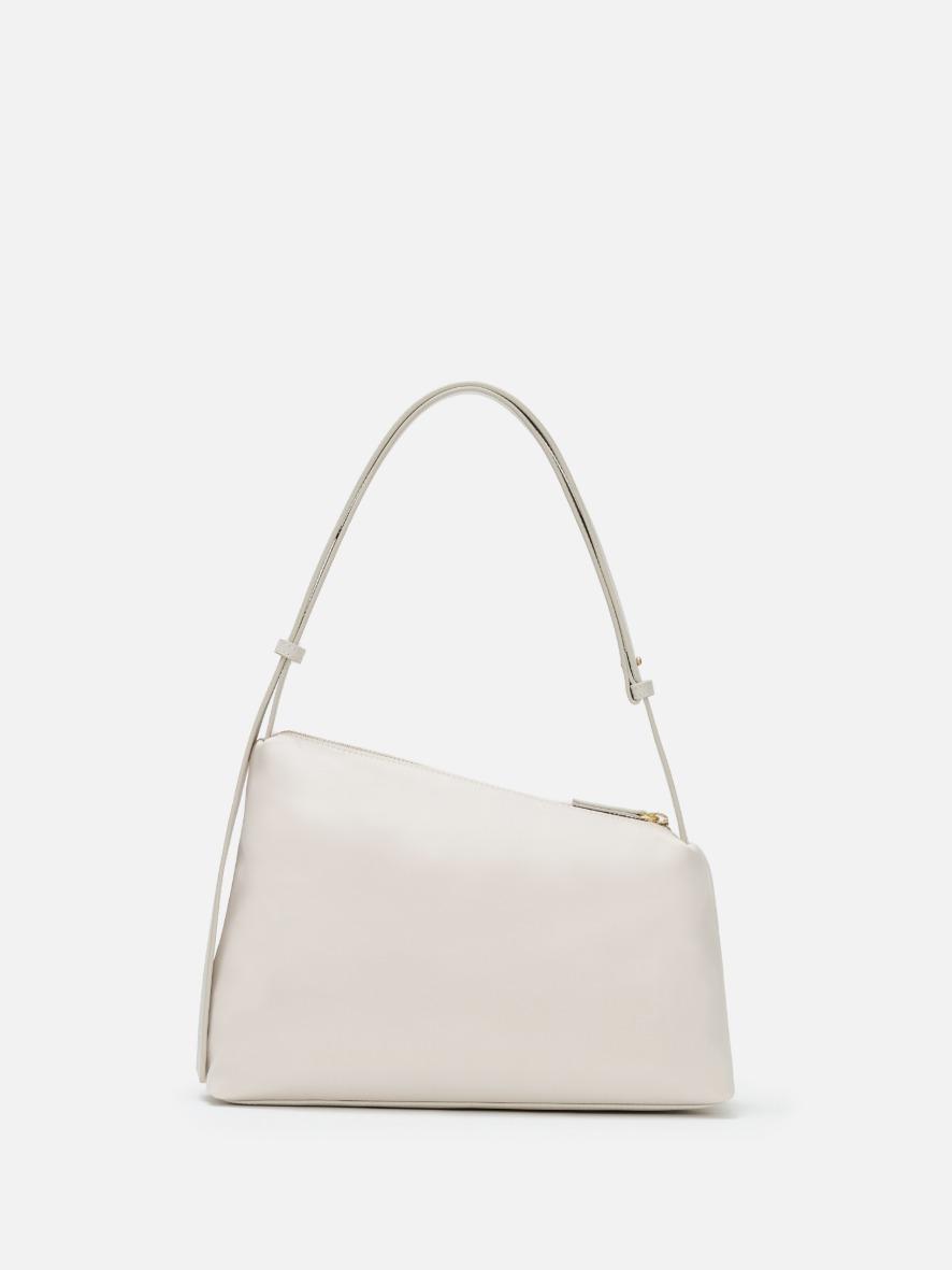 Rowie nylon shoulder bag Ivory