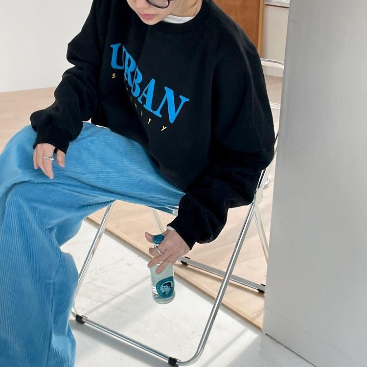 어반 나염 양기모맨투맨