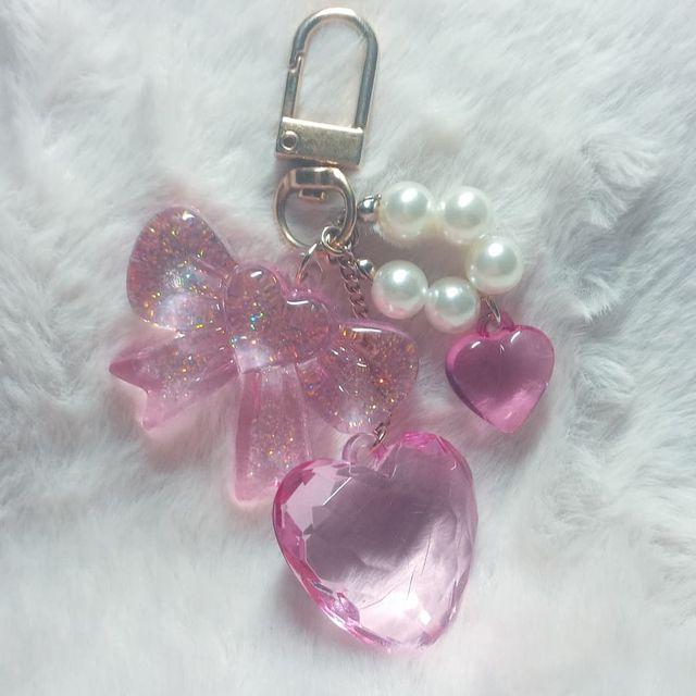 Pink magical keyring / 핑크메지컬키링
