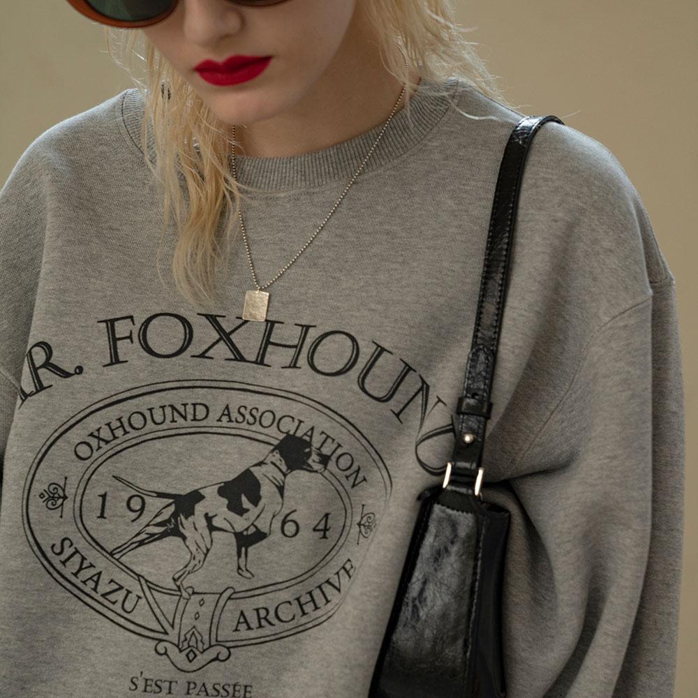 SI TP 5042 Foxhound Sweat shirt_Melange gray