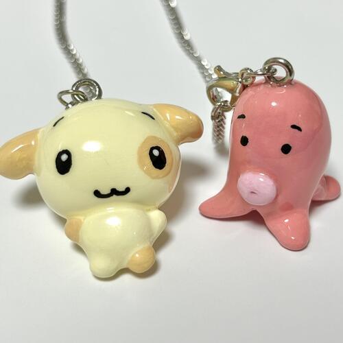 강아지와 비엔나문어 책갈피