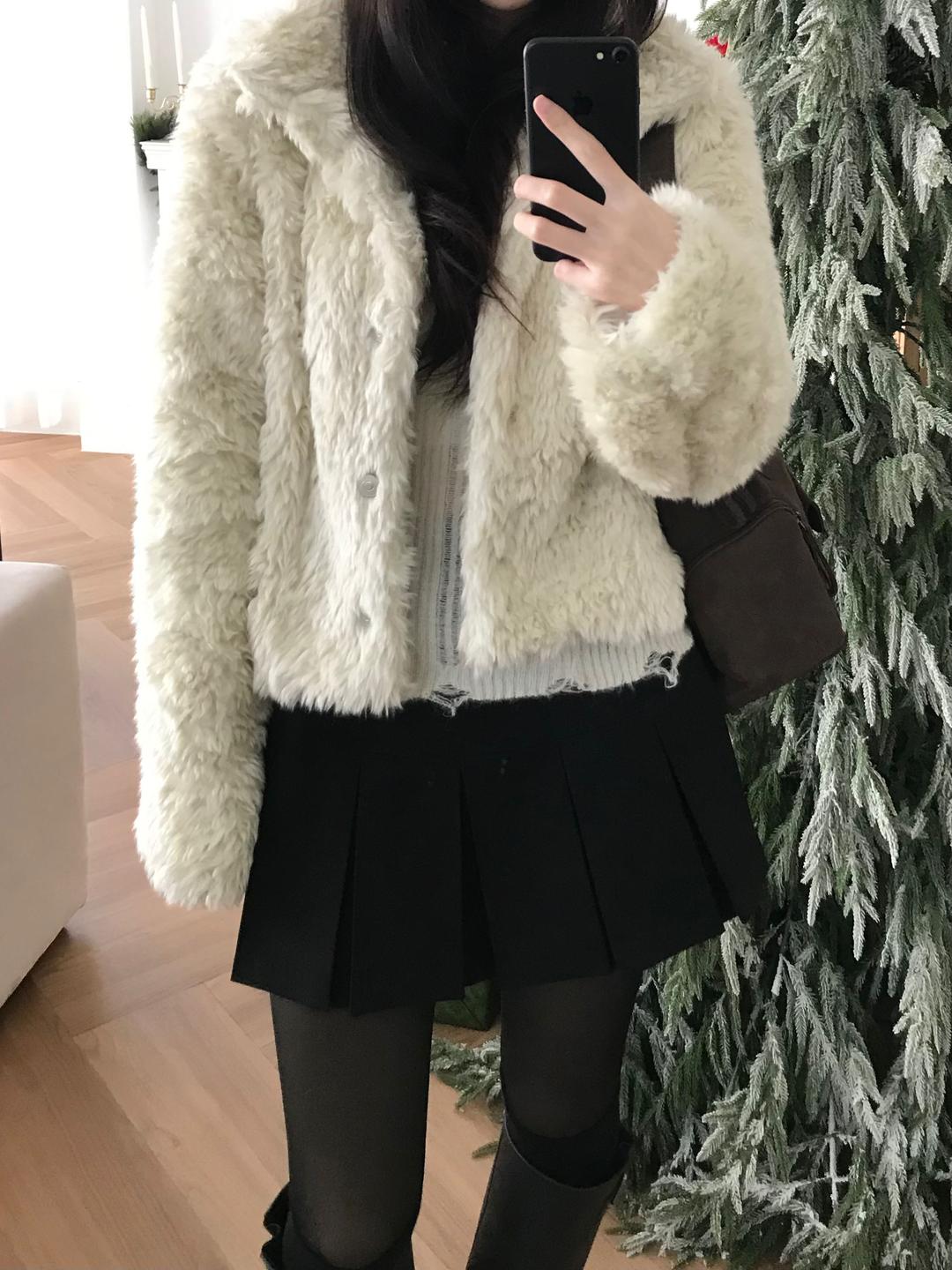 키튼 리츠 퍼자켓 (one color)