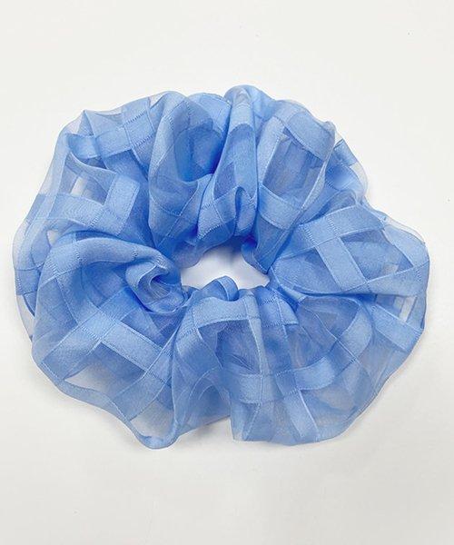 코튼캔디 스크런치-스카이블루