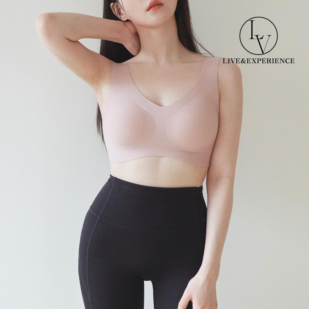 처진가슴브라 새가슴 논슬립 들뜸없는 착붙 심리스 편한 노와이어 리브엑스 올인원 브라