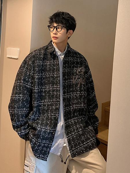 모스티 체크 오버핏 셔츠