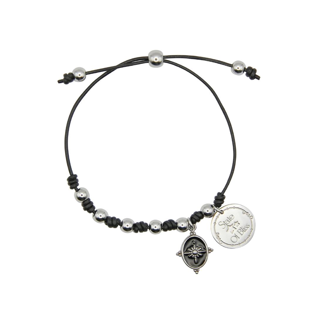 nocturn leather bracelet