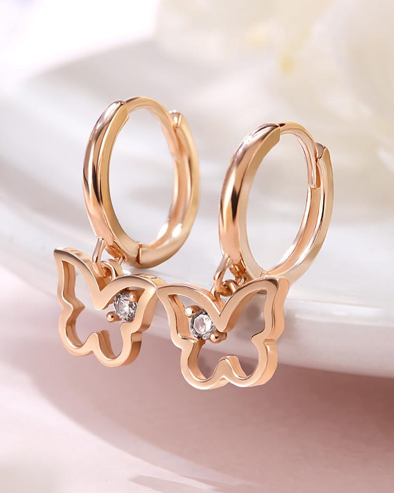 14K 18K 벨라아이레 나비 귀걸이