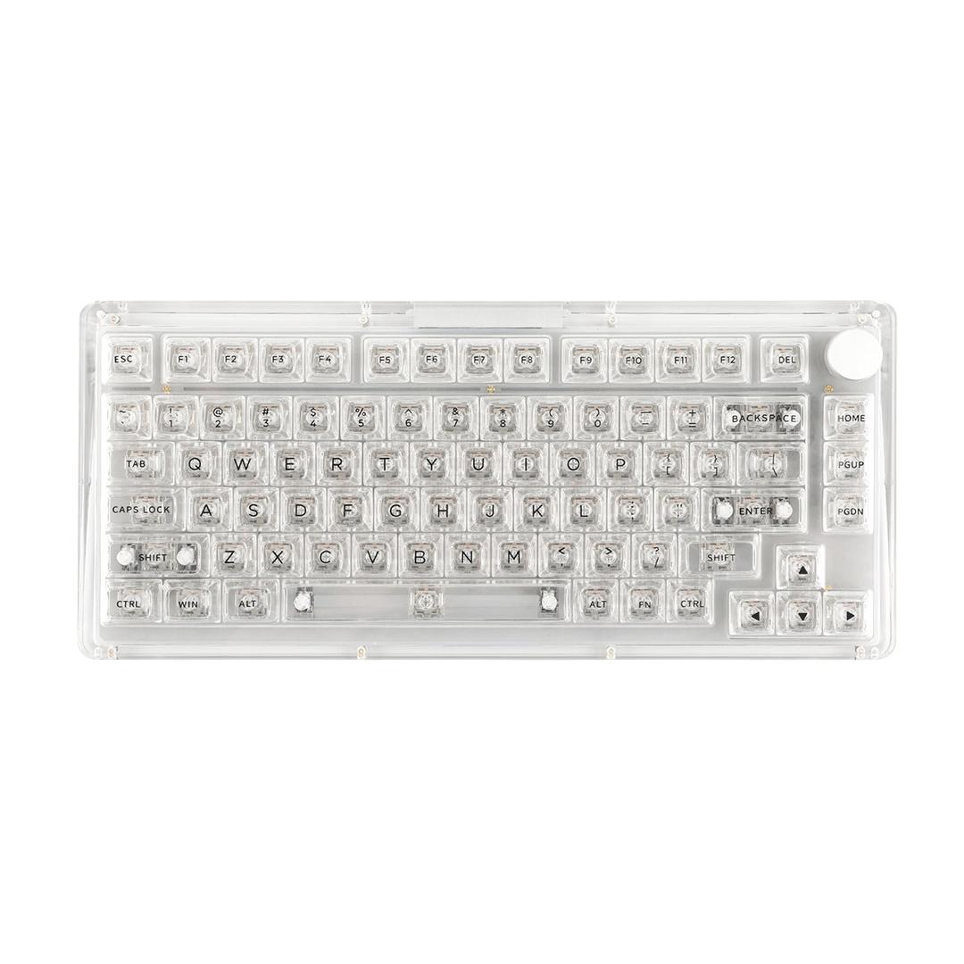 KiiBOOM Phantom 81 V3 - Clear / KiiBOOM Crystal Switch