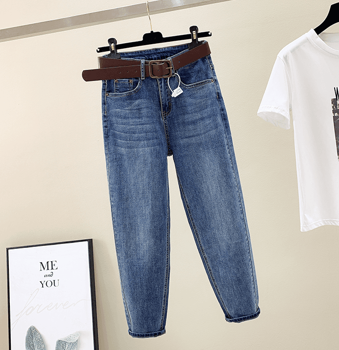 캐주얼룩청바지