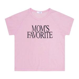 Moms Favorite Baby Tee pink