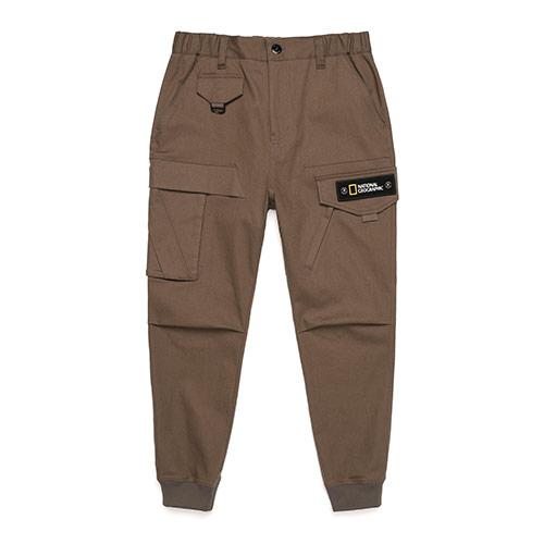 내셔널지오그래픽 N213MPT950 크로우 가을 조거 팬츠 BROWN