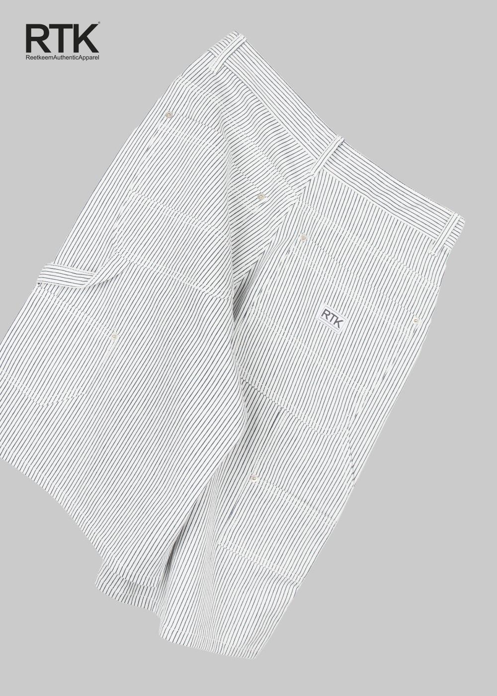 RTK. STRIPE CARPENTER SHORTS