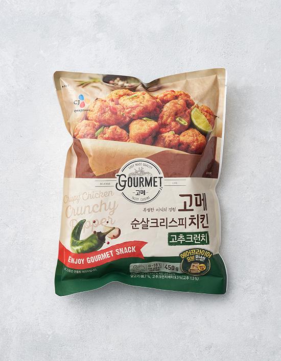 [고메] 순살크리스피 치킨 고추크런치 450g