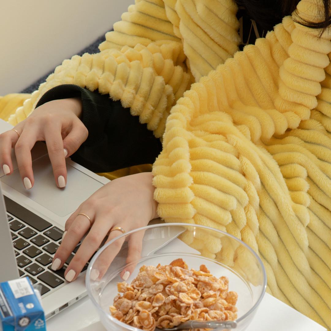 덮는 후리스 밍크 극세사 무릎 담요 5color Lsize