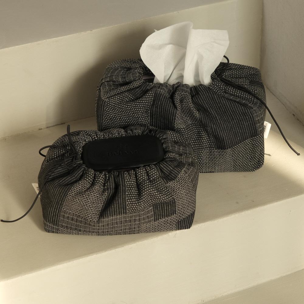 [선물포장] 이오테 패치패치 물티슈케이스 (2colors)