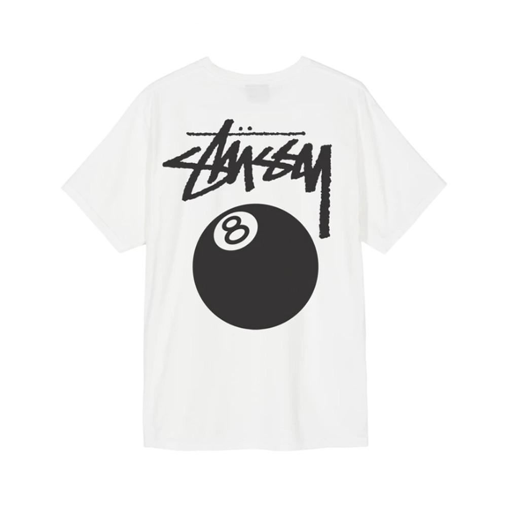 STUSSY 8 BALL PIGMENT DYED TEE 8볼 피그먼트 반팔티