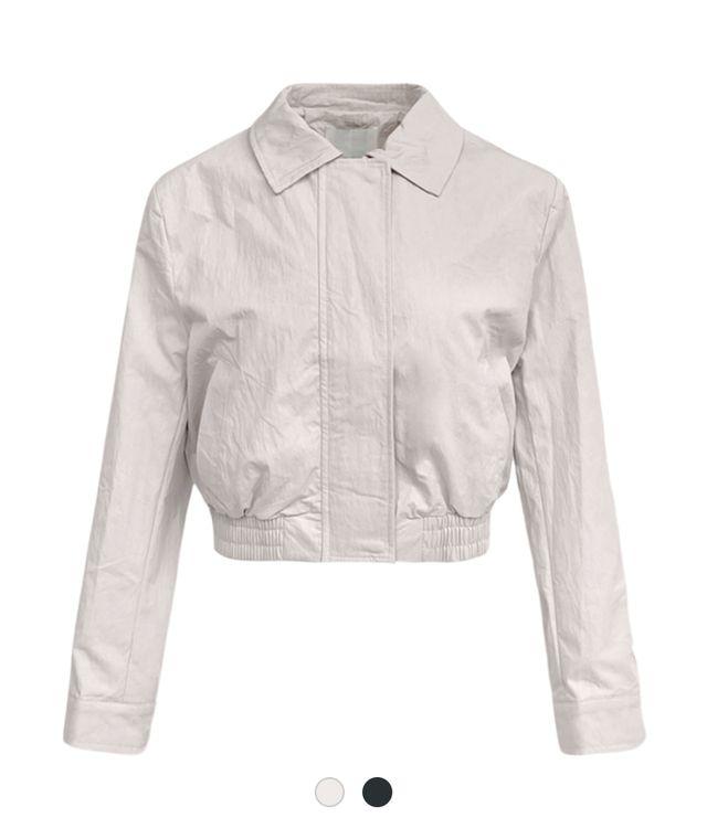 제너 카라 집업 점퍼