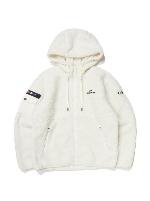 STOOKY (스투키) UNI 플리스 자켓_Cream